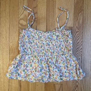 American Eagle Floral Crop Top